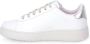 Victoria Women's sneakers madrid basket efecto piel & metal Wit Dames - Thumbnail 3