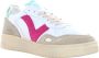 Victoria Leren sneakers met gespleten lederen effect White Dames - Thumbnail 8