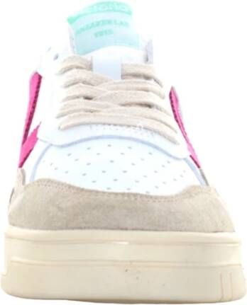 Victoria Sneakers in wit en roze Multicolor Dames