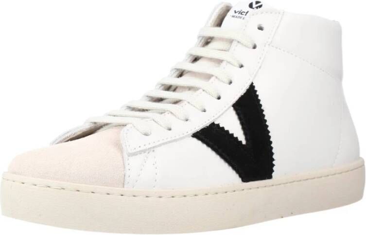 Victoria Vetersluiting Casual Sneakers White Dames