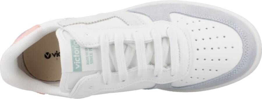 Victoria Kleurrijke Madrid Sneakers White Dames