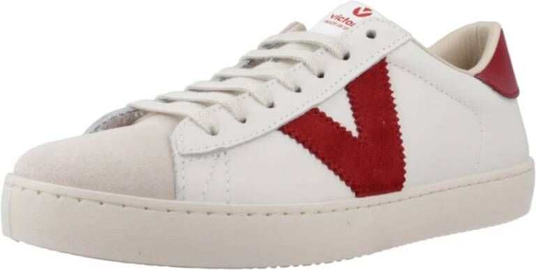 Victoria Sportieve Canvas Sneakers White Dames