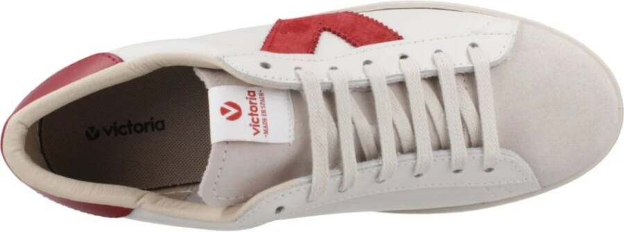 Victoria Sportieve Canvas Sneakers White Dames