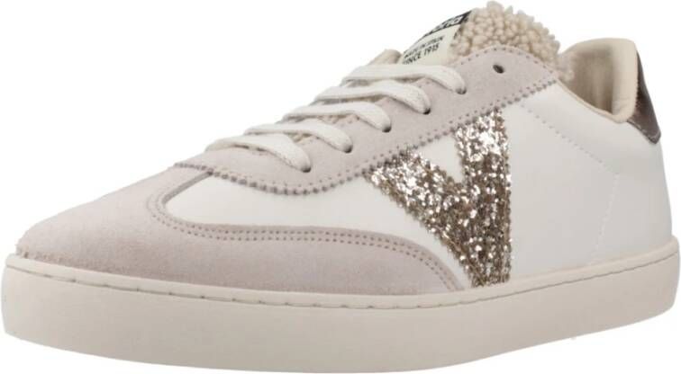 Victoria Sportieve Vetersneakers White Dames