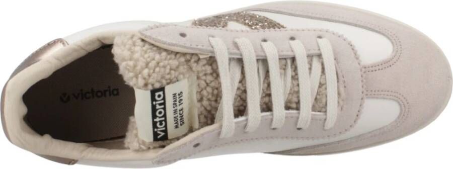 Victoria Sportieve Vetersneakers White Dames