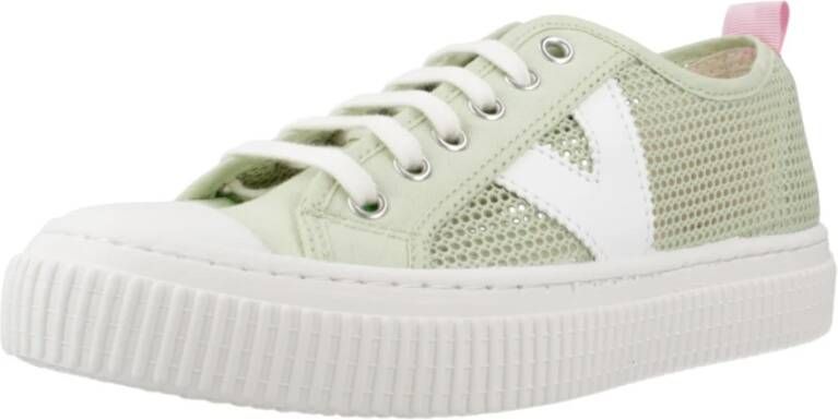 Victoria Stijlvolle Sneaker Re-Edit Basket Rejill Green Dames