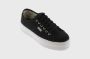 Victoria Witte Canvas Platform Sneakers Black Dames - Thumbnail 2