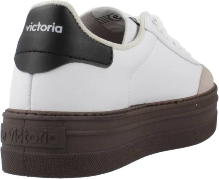 Victoria Vetersportieve Sneakers White Dames