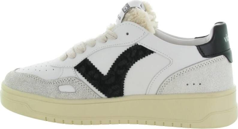 Victoria Zwarte Dieren Stijl Madrid Schoenen White Dames