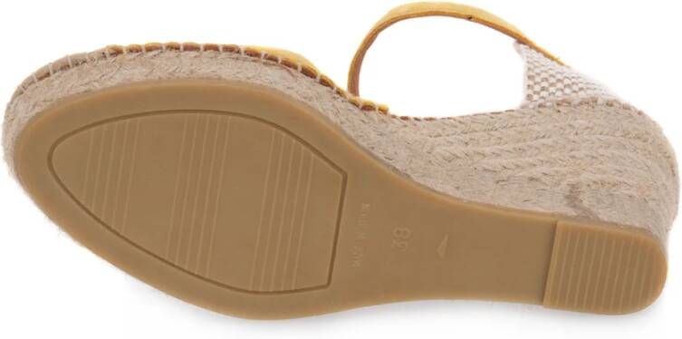 Viguera Corn Vitello Leren Schoenen Beige Dames