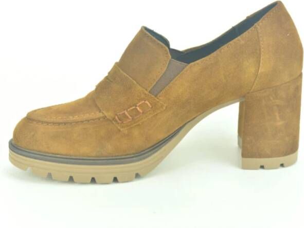 Viguera Daim Moccasin Brown Dames