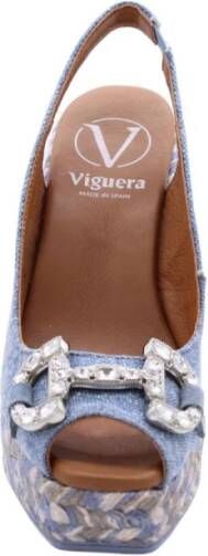 Viguera Wig Espadrilles voor Vrouwen Blue Dames