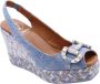 Viguera Wig Espadrilles voor Vrouwen Blue Dames - Thumbnail 8