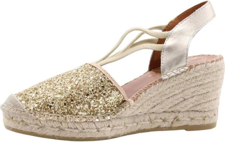 Viguera Stijlvolle Wedge Espadrilles Yellow Dames