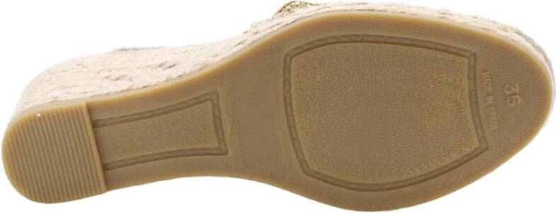 Viguera Stijlvolle Wedge Espadrilles Yellow Dames