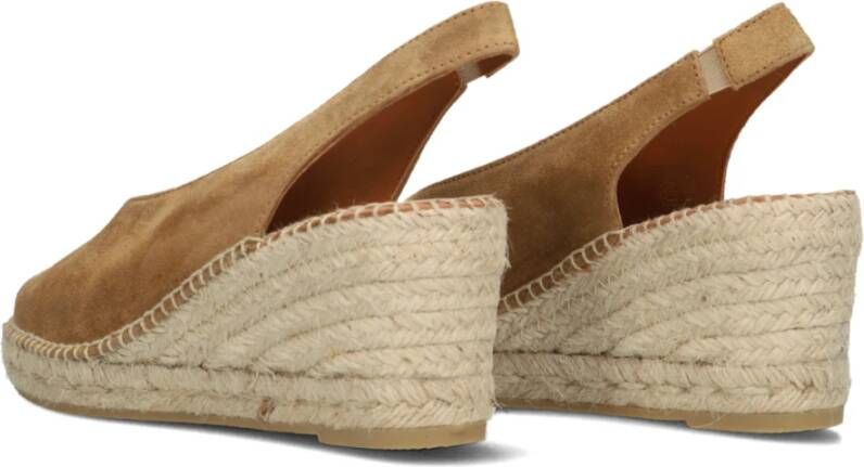 Viguera Espadrilles Cognac Brown Dames