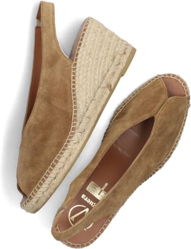 Viguera Espadrilles Cognac Brown Dames