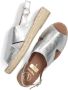 VIGUERA Espadrilles Dames 2171 Met Maat: 40 Materiaal: Leer Kleur: Zilver - Thumbnail 5