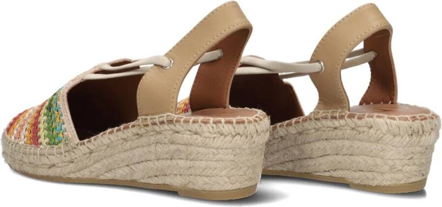 Viguera Kleurrijke Raffia Espadrilles Sandalen Multicolor Dames