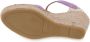 Viguera Paarse Leren Sandalen Purple Dames - Thumbnail 5