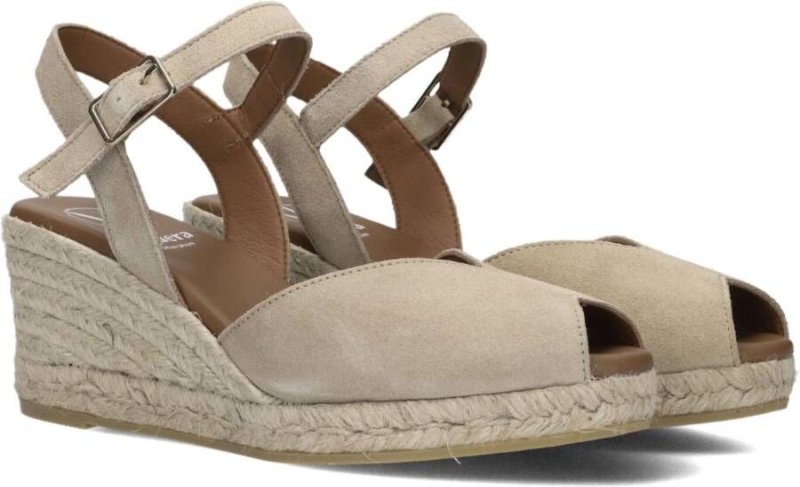 Viguera Taupe Suede Espadrilles 2008 Beige Dames