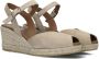 VIGUERA Espadrilles Dames Damesschoenen Suède Sleehak Hoogte 2008 Taupe - Thumbnail 2