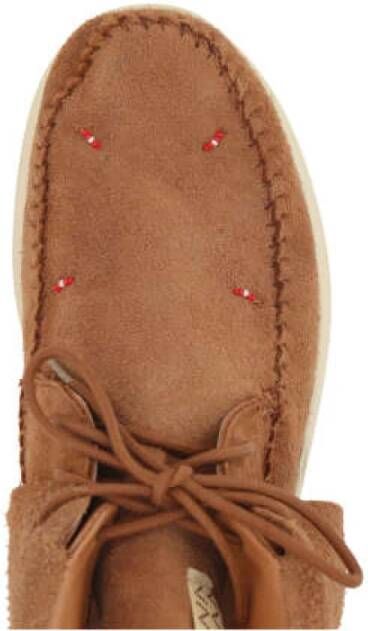 visvim Bruine Suède Kralenlaarzen Brown Heren