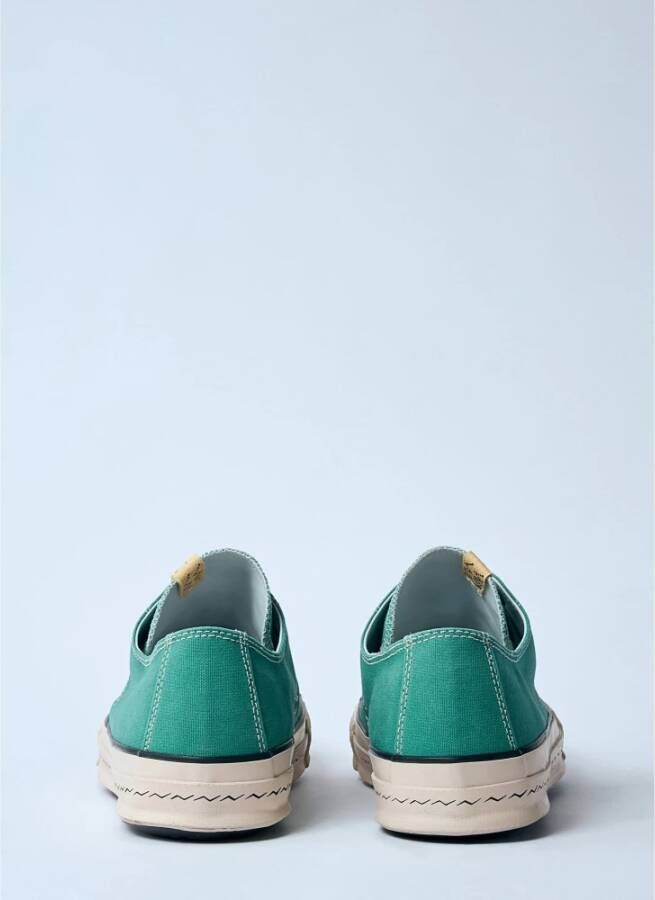 visvim Dash-Print Lage Sneakers Green Heren