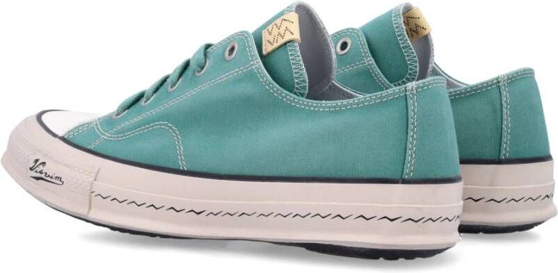 visvim Groene Canvas Lage Sneakers Green Heren