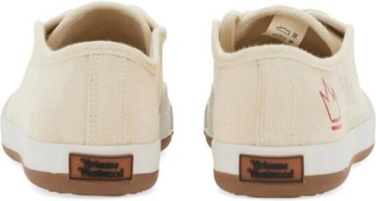 Vivienne Westwood Dieren Gym Sneaker Beige Heren