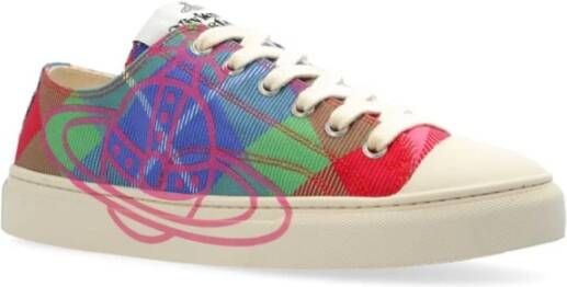 Vivienne Westwood Geruite Veterschoenen Multicolor Dames