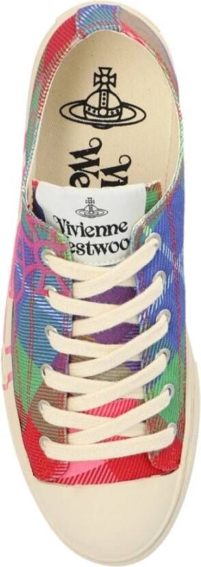 Vivienne Westwood Geruite Veterschoenen Multicolor Dames