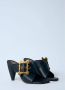 Vivienne Westwood Leren Riem Muilezels Hakken Black Dames - Thumbnail 2