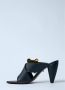 Vivienne Westwood Leren Riem Muilezels Hakken Black Dames - Thumbnail 4