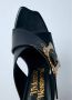 Vivienne Westwood Leren Riem Muilezels Hakken Black Dames - Thumbnail 5