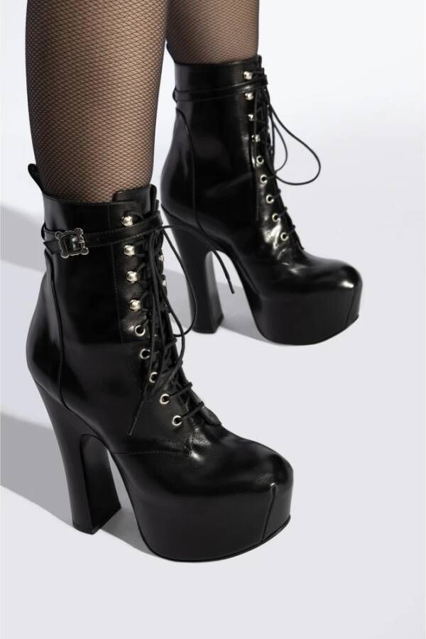 Vivienne Westwood Pleasure platform laarzen Black Dames