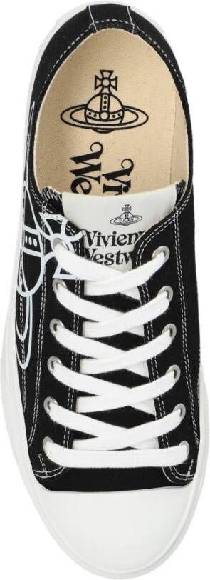 Vivienne Westwood Plimsoll logo sneakers Black Dames