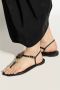 Vivienne Westwood Orb Thong Sandal met Goudkleurige Hardware Black Dames - Thumbnail 6