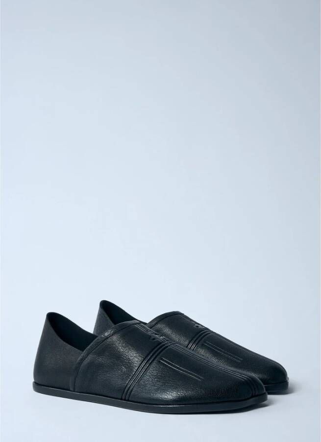 Vivienne Westwood Slippers van gewassen leer Black Heren