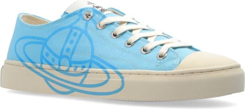 Vivienne Westwood Sneakers met logo Blue Dames