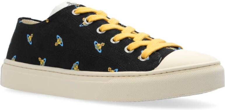 Vivienne Westwood Sneakers Plimsoll Low Top 2.0 Black Dames