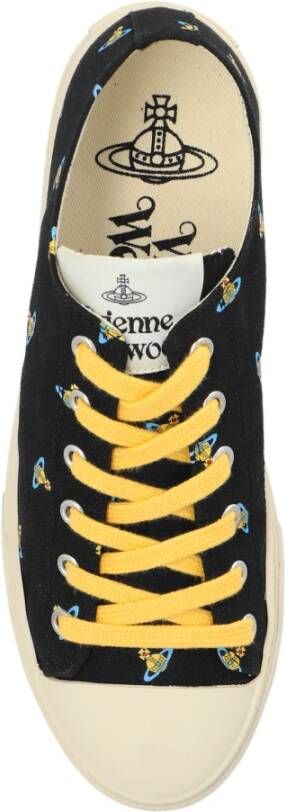 Vivienne Westwood Sneakers Plimsoll Low Top 2.0 Black Dames