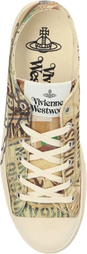 Vivienne Westwood Sportschoenen Plimsoll Low Top 2.0 Beige Heren