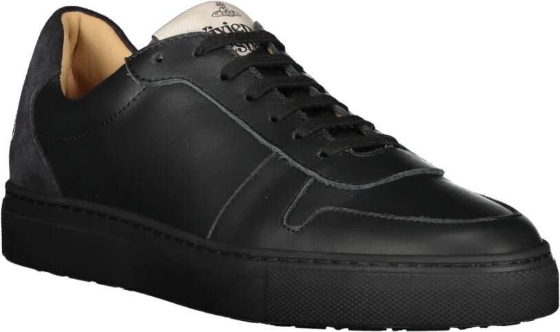 Vivienne Westwood Suede Low-Top Sneakers Black Heren