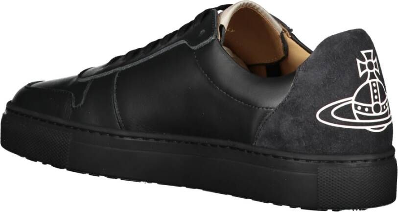 Vivienne Westwood Suede Low-Top Sneakers Black Heren