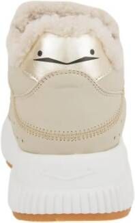 Voile blanche Beige Actieve Sneakers voor Vrouwen Beige Dames