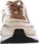 Voile blanche Beige Leren Sneakers Storm 015 Beige Heren - Thumbnail 4