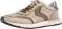 Voile blanche Beige Leren Sneakers Storm 015 Beige Heren - Thumbnail 5