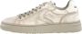 Voile blanche Beige Leren Stoffen Sneakers Beige Heren - Thumbnail 2