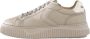 Voile blanche Beige Sneaker van Leer Stof Beige Dames - Thumbnail 2